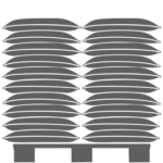 worek 25 kg – paleta 1000 kg