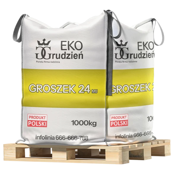 Groszek Eko Grudzień 24 MJ - big bag 1000 kg