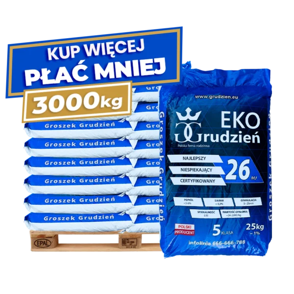 3 x Groszek Eko Grudzień 26 MJ