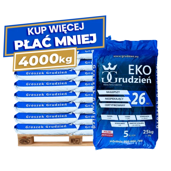 4 x Groszek Eko Grudzień 26 MJ